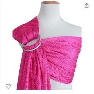 Vlokup baby ring sling carrier for water pink